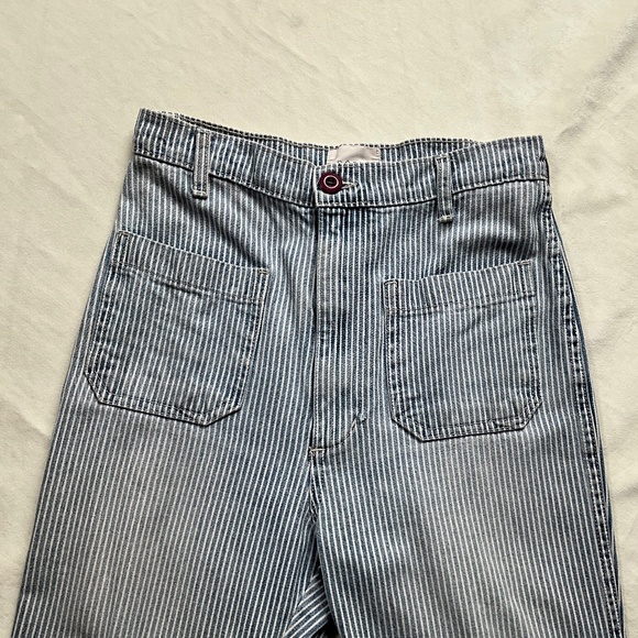 Doen Maritime Jean in Hickory Stripe, size 26 - Picture 6 of 13